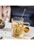 Baskılı Şeffaf Yaratıcı Isıya Dayanıklı Cam Kahve Çay Içecekler Kahvaltı Buz Bira Cam Bardak Kolu Drinkware Süt Suyu Kupa | Bira Steins (Şeffaf) (Yurt Dışından) 2