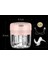 Elektrikli Gıda Kırıcı Mini Sarımsak Basın Sarımsak Sebze Kıyıcı Mutfak Ezilmiş Sarımsak Zencefil Ezilmiş Biber (Pembe, 250ML) (Yurt Dışından) 4