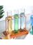 Yaratıcı Test Tüpü Dumanlı Kokteyl Cam Set Maç Tutucu Bar Restoran Için Büyük Boy Burette Standı Şampanya Flüt Şarap Bardak | Kokteyl Camı (Yurt Dışından) 3