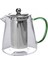 1 Adet 550 Mlthickened Cam Çaydanlık Isıya Dayanıklı Borosilikat Cam Çiçek Çay Potu Paslanmaz Çelik Filtre ile Su Isıtıcısı Cam Sürahi | Sürahi (Yurt Dışından) 1