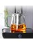 1 Adet 550 Mlthickened Cam Çaydanlık Isıya Dayanıklı Borosilikat Cam Çiçek Çay Potu Paslanmaz Çelik Filtre ile Su Isıtıcısı Cam Sürahi | Sürahi (Yurt Dışından) 3