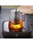Borosilikat Temizle Cam Çaydanlık Yüksek Sıcaklığa Dayanıklı Paslanmaz Çelik Demlik Filtresi Çay Kettle | Çaydanlıklar (A682 Çaydanlık 450ML) (Yurt Dışından) 2