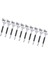 10X 10 Derece Golf Tees 83MM Açık Giyim Dayanıklı Golf (Yurt Dışından) 2