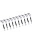 10X 10 Derece Golf Tees 83MM Açık Giyim Dayanıklı Golf (Yurt Dışından) 3