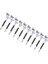 10X 10 Derece Golf Tees 83MM Açık Giyim Dayanıklı Golf (Yurt Dışından) 4