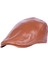 Leather | Erkek Deri Kasket Arakadan Lastikli Kasket Şapka 1