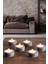 Maison Art Holder 6'lı Set Mumluk Tea Light Mumluk Seti Dekoratif Şamdan Mumluk 1