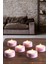 Maison Art Holder 6'lı Set Mumluk Tea Light Mumluk Seti Dekoratif Şamdan Mumluk 5