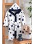 Sky | Kapşonlu Unisex Wellsoft Çocuk Peluş Sabahlık | Bornoz 1
