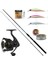 Yekoutdoor Spin Seti Okuma G-Power Spin 9' 270CM 7-35 gr 2 Parça Spin Kamışı-Dam Quick 3 4000 Fd 9+1 Bb Olta Makinesi 1