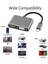 USB Type C To HDMI VGA 3.1 4K Çevirici Dönüştürücü Adaptör 5