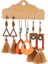 20908-19 Vintage Büyük Yuvarlak Renkli Boncuklu Küpe Seti Kadınlar Için Etnik Boho Püskül Tüy Uzun Dreamcatcher Damla Küpe Takı (Yurt Dışından) 1