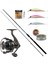 Yekoutdoor Spin Seti Okuma G-Power Spin 9' 270CM 7-35 gr 2 Parça Spin Kamışı-Dam Quick 2 1000 Fd 5+1 Bb Olta Makinesi 1