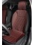 Fresh Start Mitsubishi Outlander Uyumlu Oto Koltuk Minderi Elegance Model Ön 2'li Set Bordo Siyah Fs 1