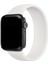 Watch 2 3 4 5 6 7 8 9 Se 38 40 41MM Uyumlu Solo Loop Silikon Kordon Beyaz Kayış Medium Beden 2