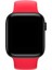 Watch 2 3 4 5 6 7 8 9 Se 38 40 41MM Uyumlu Solo Loop Silikon Kordon Kırmızı Large Beden 3