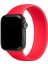 Watch 2 3 4 5 6 7 8 9 Se 42 44 45 49MM Uyumlu Solo Loop Silikon Kordon Kırmızı Small Beden 2
