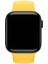 Watch 2 3 4 5 6 7 8 9 Se 42 44 45 49MM Uyumlu Solo Loop Silikon Kordon Sarı Small Beden 3