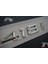 Bmw 418I Bagaj Krom Metal 3m 3D Yazı Logo 3