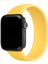 Watch 2 3 4 5 6 7 8 9 Se 42 44 45 49MM Uyumlu Solo Loop Silikon Kordon Sarı Large Beden 2