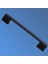 Mobilya Mutfak Dolabı Banyo Çekmece Dolap Kapak Kulpu Kulbu Siyah 128 mm Metal Kulp 5