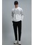 Rose Erkek Sweatshirt Kırık Beyaz 4
