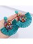 Stil 5 1 Çift Yeni Moda Bohemia Püskül Küpe Renkli Charm Kristal Glitter Payetler Dangle Saçak Damla Kadın Takı Aksesuarları (Yurt Dışından) 2
