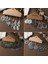 SET-2488-BBBB Bronz Gümüş Renk Etnik Küpe Setleri Takı Uzun Metal Püskül Sarkan Küpe Kadınlar Için Yaprak Çiçekler Geometrik Küpe (Yurt Dışından) 2