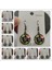 Gümüş -1 Harici Öğeler Incil Mezmurlar Moda Küpe Cam Takı Hıristiyan Kolye Küpe Takı Hediyeler Kadınlar Için Moda Charm (Yurt Dışından) 2