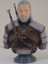 The Witcher Rivialı Geralt Bust - 15X12X20CM 1