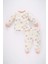Kız Bebek Desenli Penye Uzun Kollu Pijama Takımı A9326A523AU 1