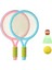 Çocuk Badminton Tenis Başlayanlar Plaj Için Çifte (Yurt Dışından) 5