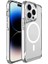 Apple iPhone 13 Pro ile Uyumlu Kılıf Airbag Köşeli Magsafe Wireless Şarj Özellikli Kılıf Kapak 1