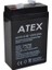 Akü 12 Volt 2.2 Amper Dik Kare Atex ( 70 x 46 x 101 mm ) 1 Ah 1