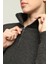 Kadın Yarım Fermuar Dik Yaka Regular Kadın Polar Sweatshirt 2