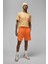 Jordan Essentials Fleece Jumpman Logolu Erkek Turuncu Şort 4