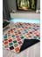Drom Kaymaz Halı Makinede Yıkanabilir Şönil Kilim 4