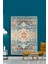 Drom Kaymaz Halı Makinede Yıkanabilir Şönil Kilim 2