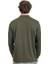 Erkek Polo Yaka Cepli Uzun Kollu Mevsimlik Sweatshirt 1103-HAKI Yeşili 5