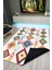 Drom Kaymaz Halı Makinede Yıkanabilir Şönil Kilim 4