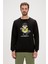 Bad Bear Funky Crewneck Erkek Siyah Sweatshirt 23.02.12.014-C01 1