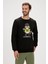 Bad Bear Funky Crewneck Erkek Siyah Sweatshirt 23.02.12.014-C01 4