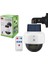 JX-5116 Kamera Görünümlü Solar Indiksiyon Lambası Var LED Profesyonel El Fenerleri Beyaz 1