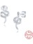 1 Çift Gümüş F.ı.n.s Yığını Yaratıcı Yılan 925 Ayar Gümüş Klipsli Küpe Kadınlar Için Gotik Küpe Deliksiz Sahte Piercing Kulak Manşet (Yurt Dışından) 1