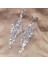 Stil 8 Uzun Püskül Küpe Üzerinde Klip Rhinestone Avize Boho Saçak Zincir Küpe Düğün Gelin Parti Takı Için (Yurt Dışından) 2