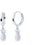 Q2 Gümüş Renk Konserve Moda 925 Ayar Gümüş Ananas Kolye Damla Küpe Kadınlar Için Dangle Piercing Huggie Küpe Takı Pendientes (Yurt Dışından) 3