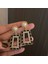 Yay Taklidi Inci Geometrik Dangle Küpe Kadınlar Için Retro Deri Xiaoxiang Lüks Balıksırtı Küpe 2022 Yeni Trend Sonbahar Kış Takı (Yurt Dışından) 4