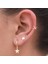 Stil 3 Konserve 3 Adet/takım Altın Kaplama Küçük Kübik Zirkon Klip Küpe Kadınlar Için Kulak Manşet Kıkırdak Piercing Küpe Takı Aksesuarları (Yurt Dışından) 4