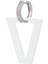 Silverwhite Qmhje Kadın Dangle Küpe Geometrik Üçgen Boyama Neon Yeşil Floresan Takı Küpe Aretes Cz Hoop Altın Gümüş Renk (Yurt Dışından) 1