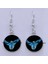 32 Moda Küpe Sevimli Baykuş Fotoğraf Cabochon Cam Charm Küpe Yüksek Kalite Kadın Deldi Küpe Hediyeler (Yurt Dışından) 1